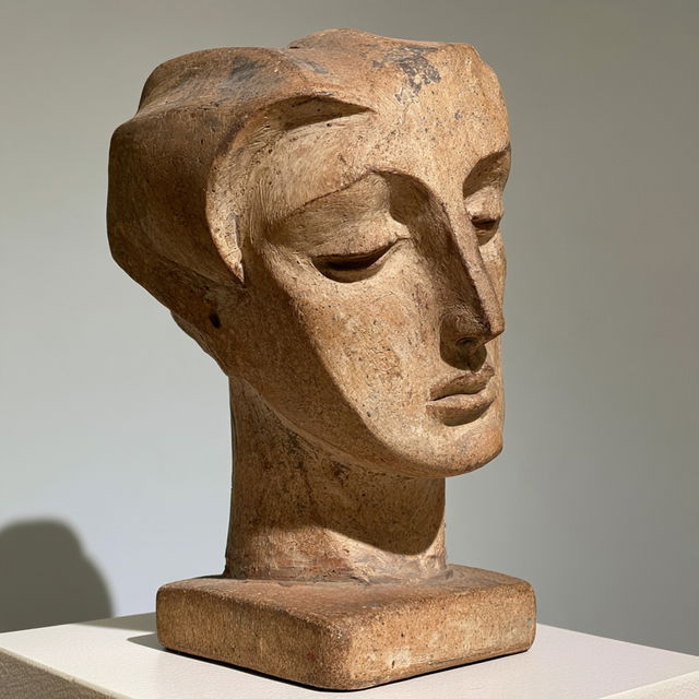 William Zorach style, Midjourney V8.2, render 3 of 4