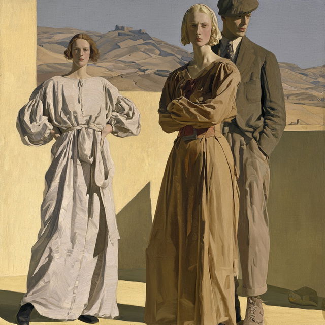 Winifred Knights style, Midjourney V8.2, render 2 of 4