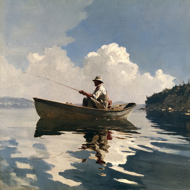 Winslow Homer style, Midjourney V8.2, render 4 of 4