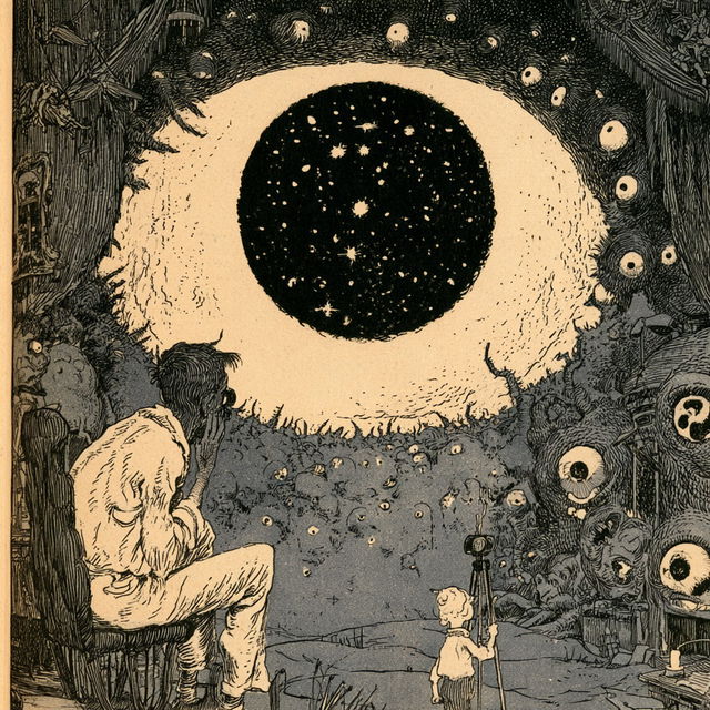 Winsor McCay style, Midjourney V8.2, render 3 of 4