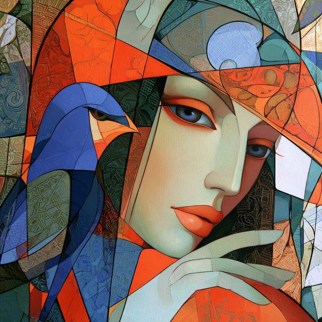 Wlad Safronow style, Midjourney V8.2, render 2 of 4
