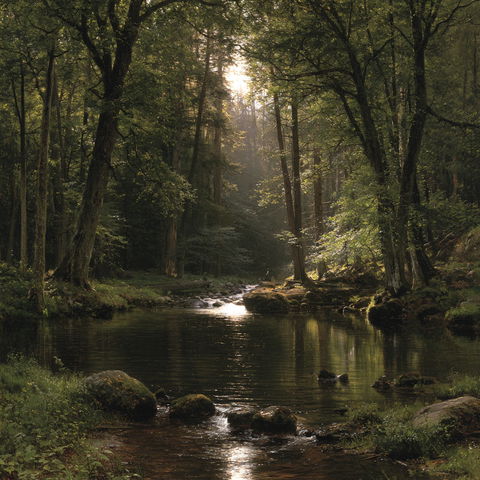 Worthington Whittredge style (Painters), Midjourney V8.2