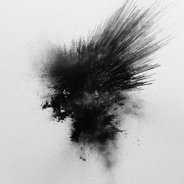 Xerography style, Midjourney V8.2, render 2 of 4