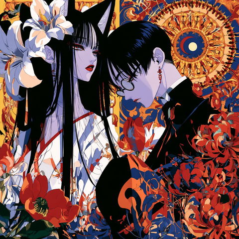 xxxHolic style (Titles), Midjourney V8.2