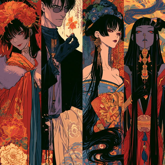 xxxHolic style, Midjourney V8.2, render 4 of 4