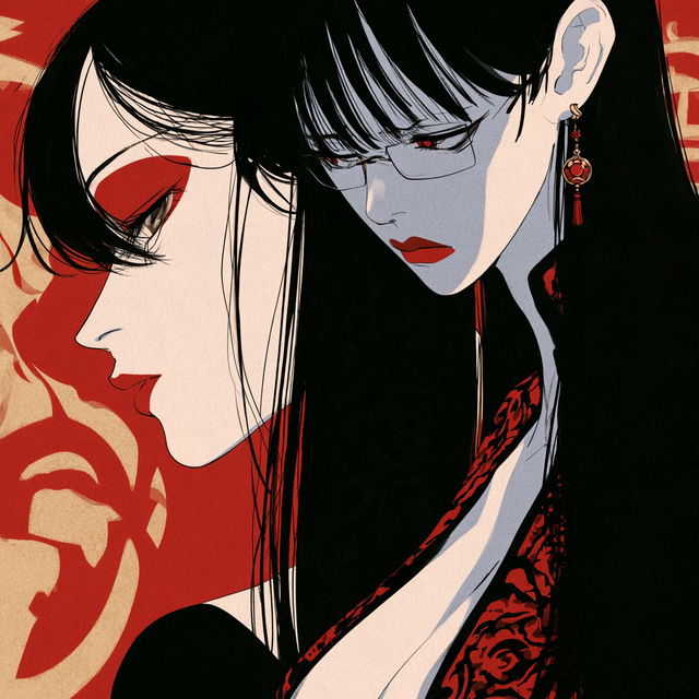 xxxHolic style, Midjourney V8.2, render 3 of 4
