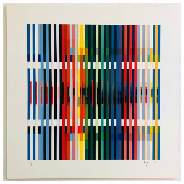 Yaacov Agam style, Midjourney V8.2, render 3 of 4
