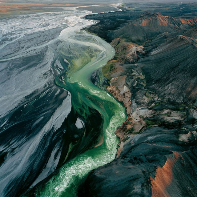 Yann Arthus-Bertrand style, Midjourney V8.2, render 3 of 4