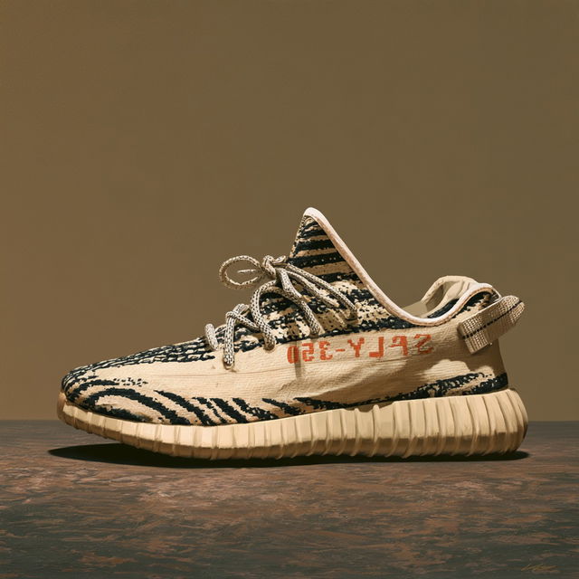Yeezy style, Midjourney V8.2, render 3 of 4
