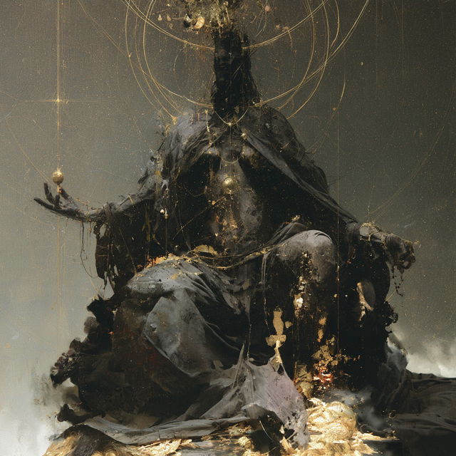 Yoann Lossel style, Midjourney V8.2, render 2 of 4