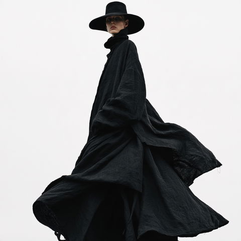 Yohji Yamamoto style (Fashion designers), Midjourney V8.2