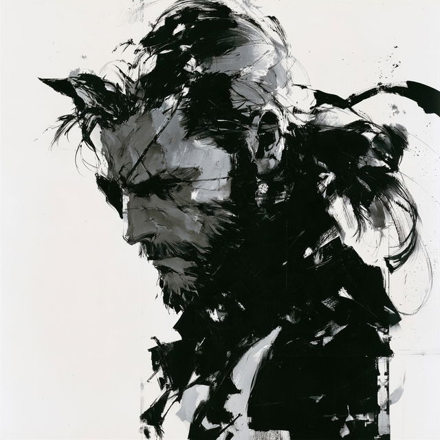 Yoji Shinkawa style, Midjourney V8.2, render 2 of 4