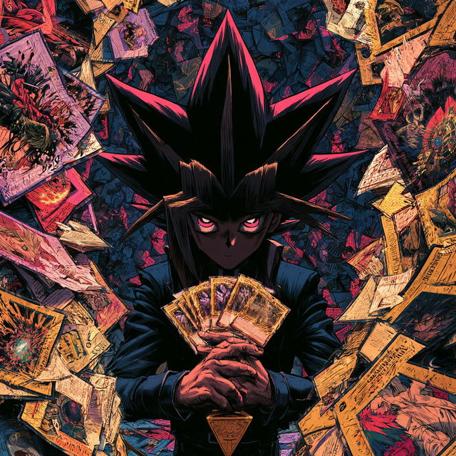 Yu-Gi-Oh style, Midjourney V8.2, render 1 of 4