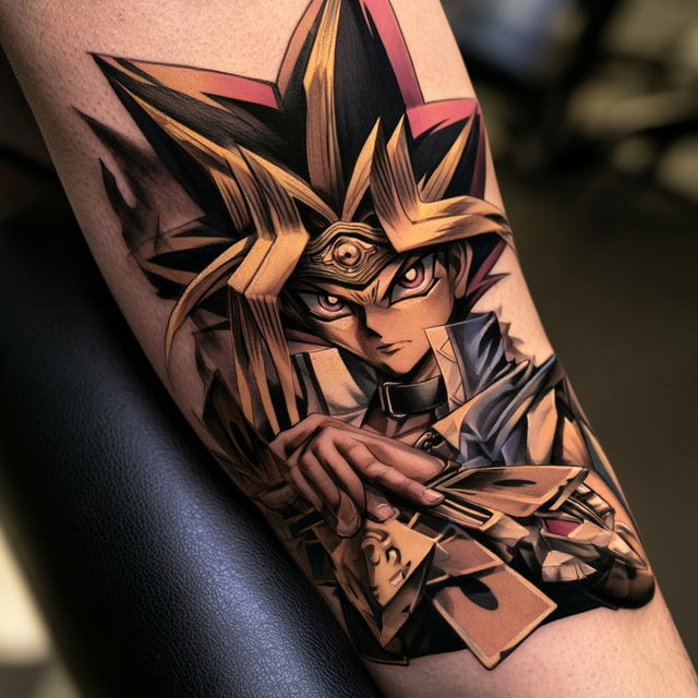 Yu-Gi-Oh style, Midjourney V8.2, render 4 of 4
