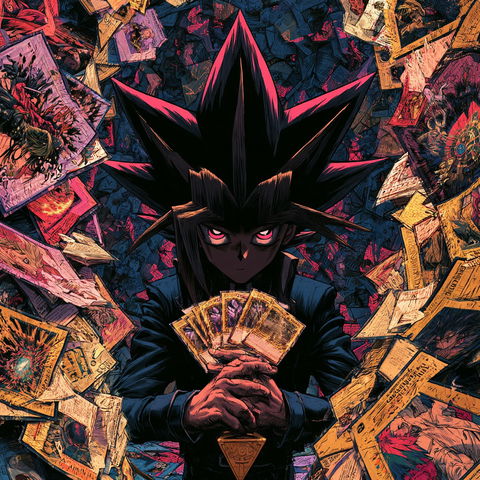 Yu-Gi-Oh style (Titles), Midjourney V8.2