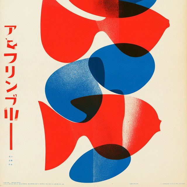 Yusaku Kamekura style, Midjourney V8.2, render 3 of 4