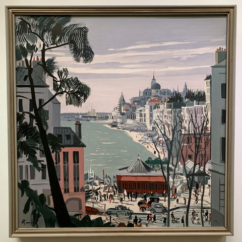 Yves Brayer style (Painters), Midjourney V8.2