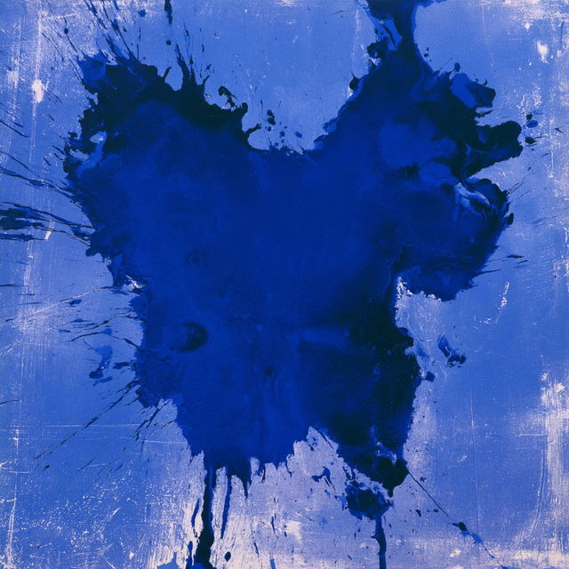Yves Klein style, Midjourney V8.2, render 4 of 4