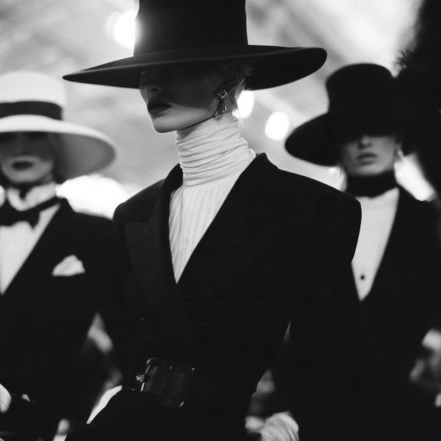Yves Saint-Laurent style, Midjourney V8.2, render 2 of 4