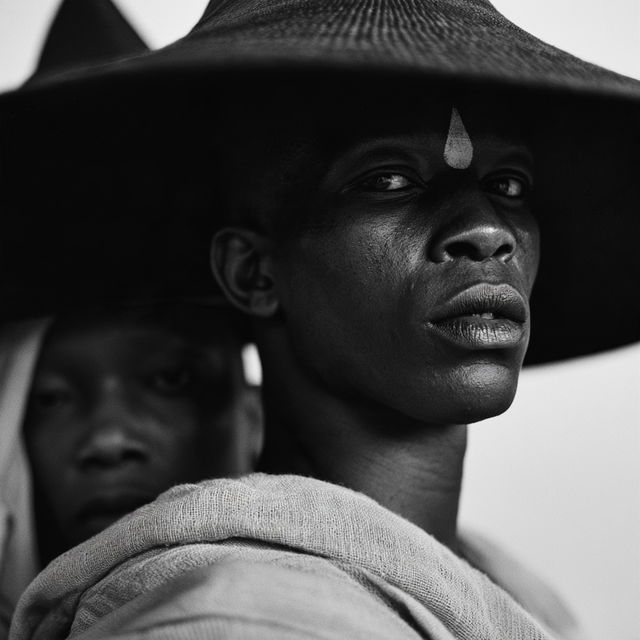 Zanele Muholi style, Midjourney V8.2, render 2 of 4