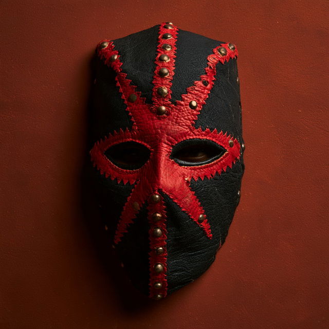 Zapatista mask style, Midjourney V8.2, render 2 of 4