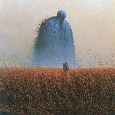 Zdzislaw Beksinski style (Painters), Midjourney V8.2