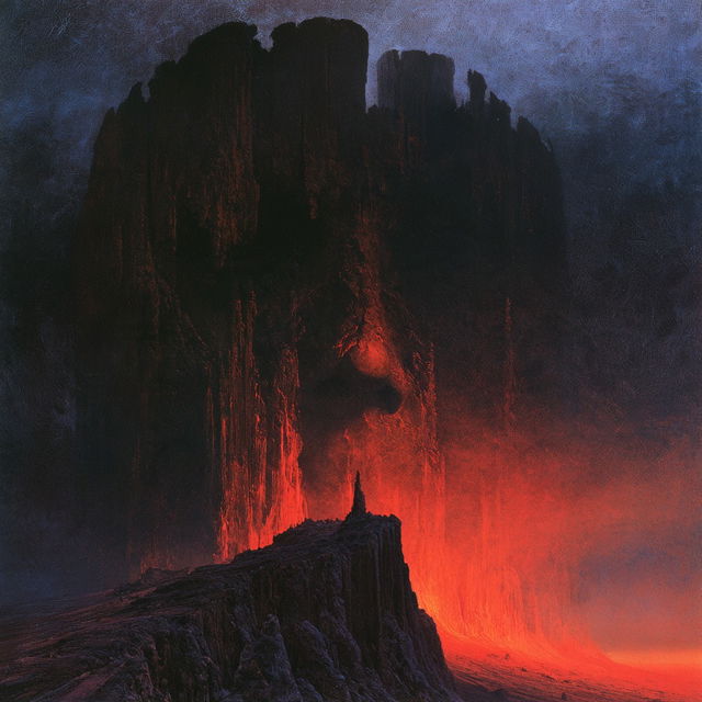 Zdzislaw Beksinski style, Midjourney V8.2, render 4 of 4