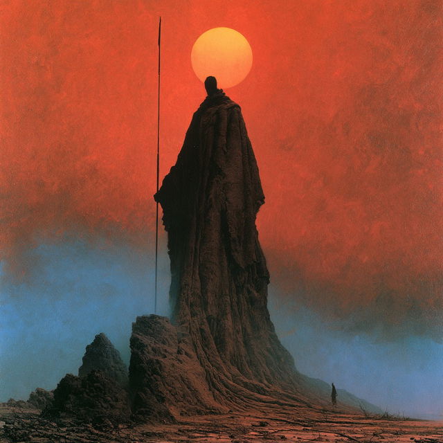 Zdzislaw Beksinski style, Midjourney V8.2, render 3 of 4