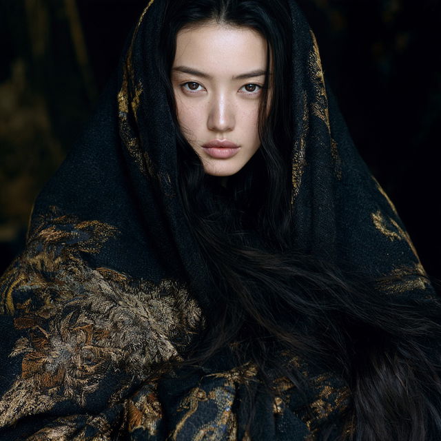 Zhang Jingna style, Midjourney V8.2, render 4 of 4