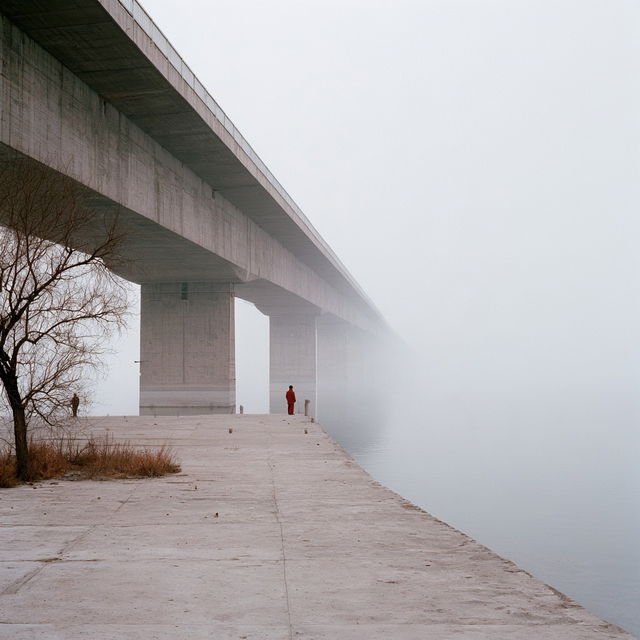 Zhang Kechun style, Midjourney V8.2, render 2 of 4
