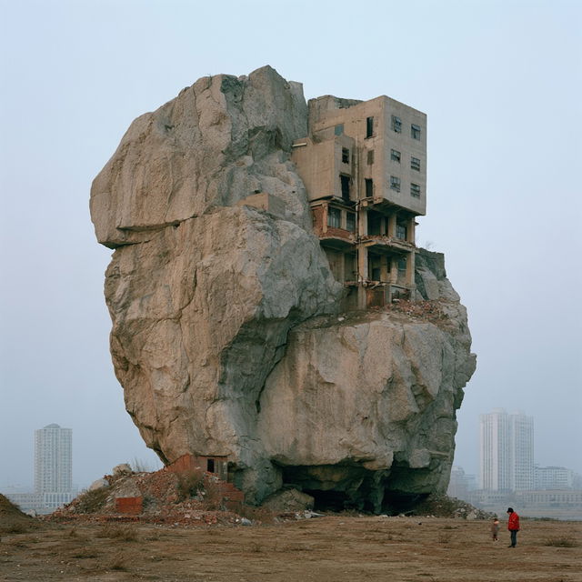Zhang Kechun style, Midjourney V8.2, render 3 of 4
